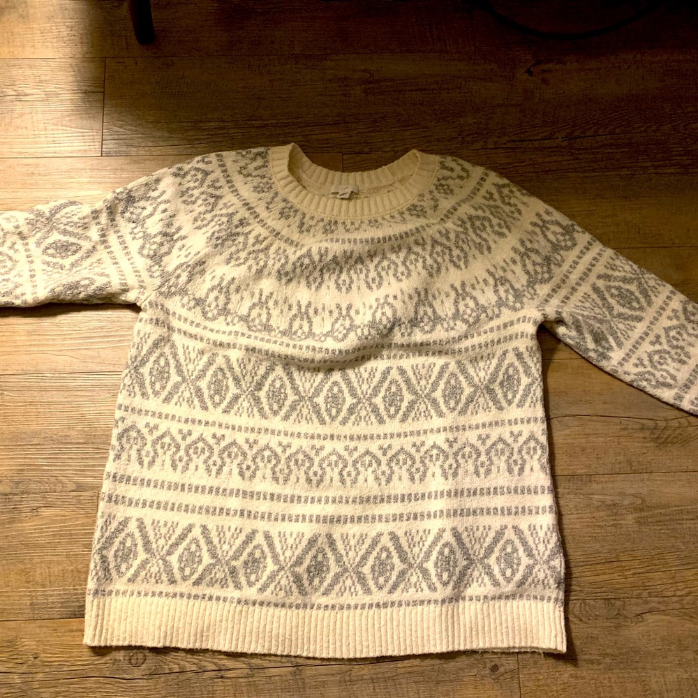 J Jill Patterned sweater